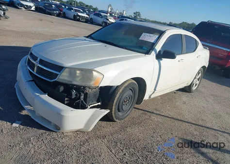 2008 Dodge Avenger Sxt from USA, damaged, VIN 1B3LC56R88N603592